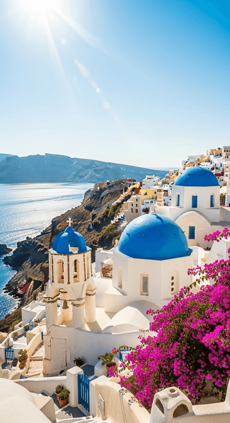 View of Santorini
